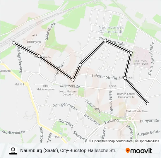 103  Line Map