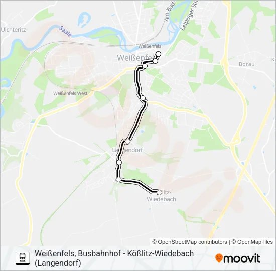 205  Line Map