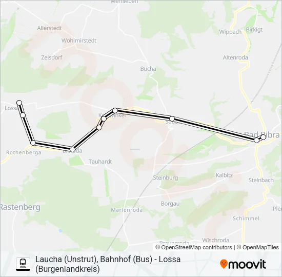 611  Line Map