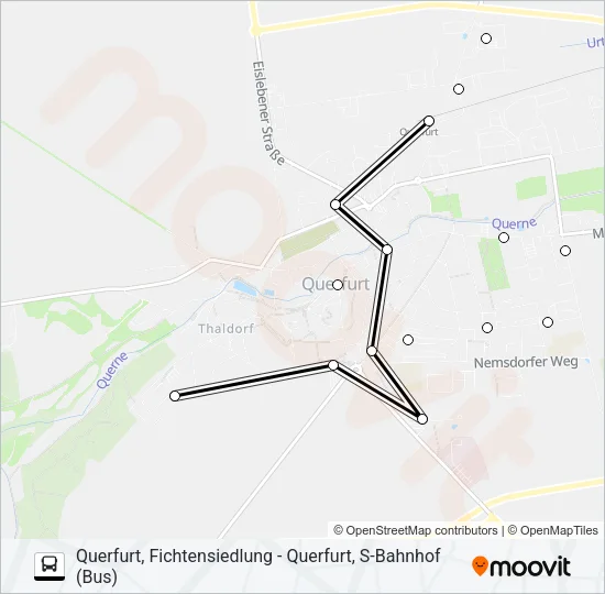 A Bus Line Map