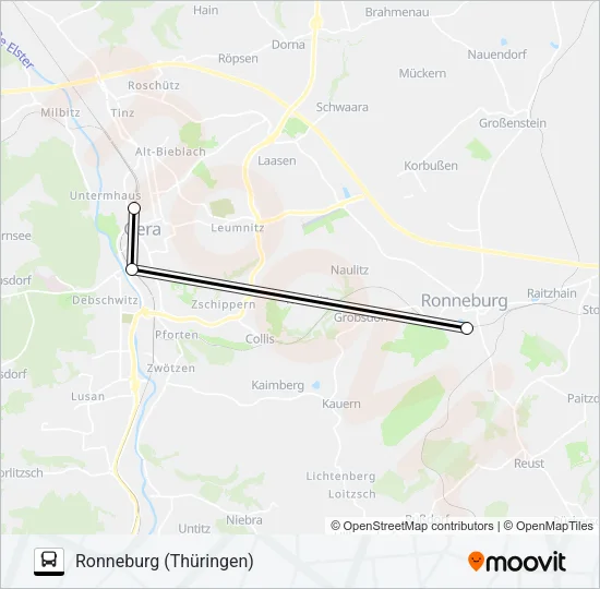 RE3 Bus Line Map