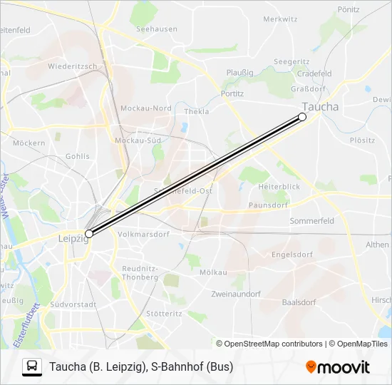 Автобус RE10: карта маршрута