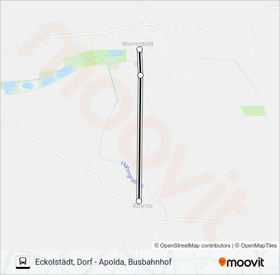 Автобус 282: карта маршрута