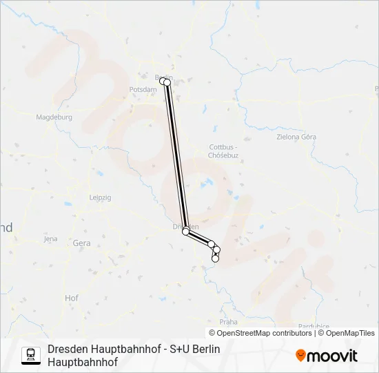 Поезд 27: карта маршрута