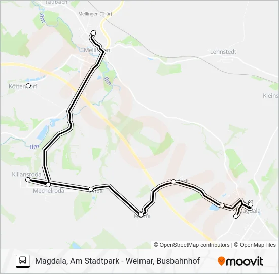 Автобус 229: карта маршрута