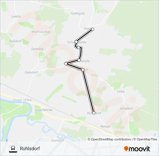 Автобус 360: карта маршрута