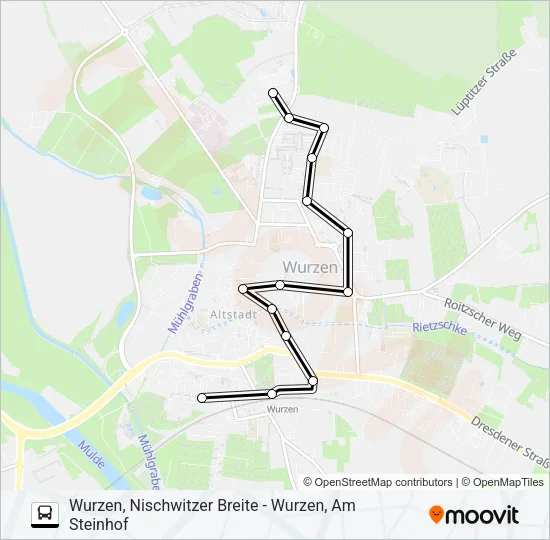 A Bus Line Map