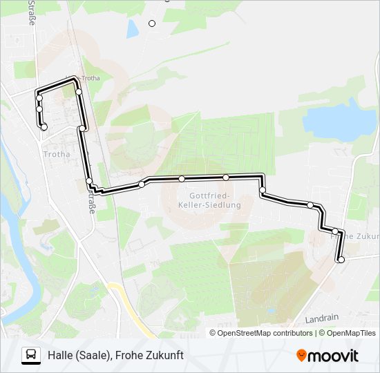 Автобус 25: карта маршрута