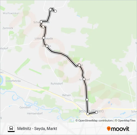 Автобус 360: карта маршрута