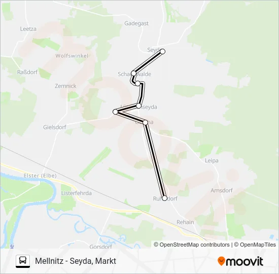 Автобус 360: карта маршрута