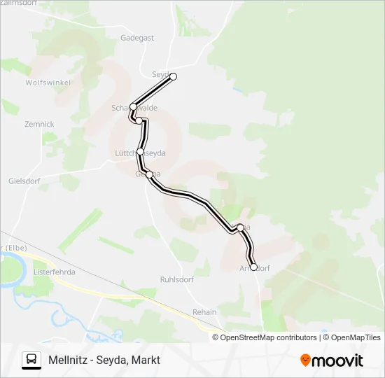 Автобус 360: карта маршрута