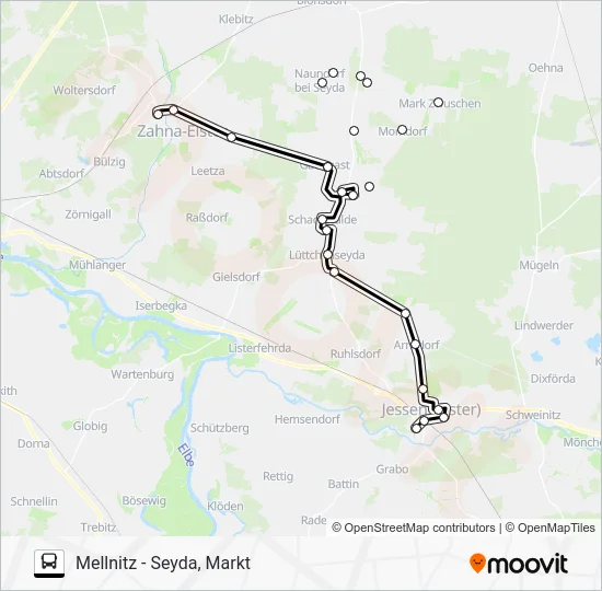 Автобус 360: карта маршрута