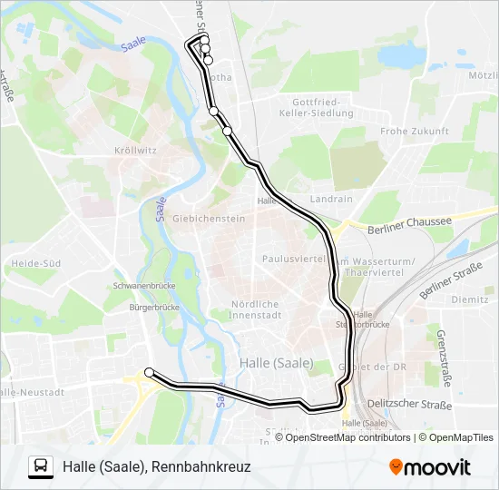 Автобус 25: карта маршрута