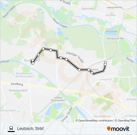 Автобус SEV7: карта маршрута