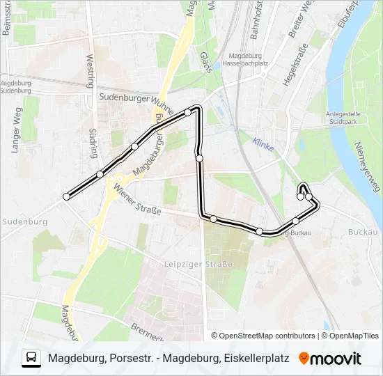 47 Bus Line Map