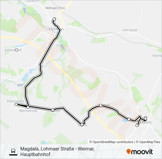 Автобус 229: карта маршрута
