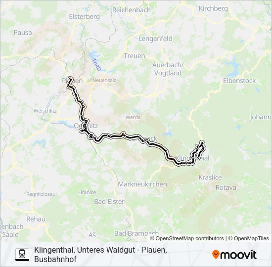 Поезд 90: карта маршрута