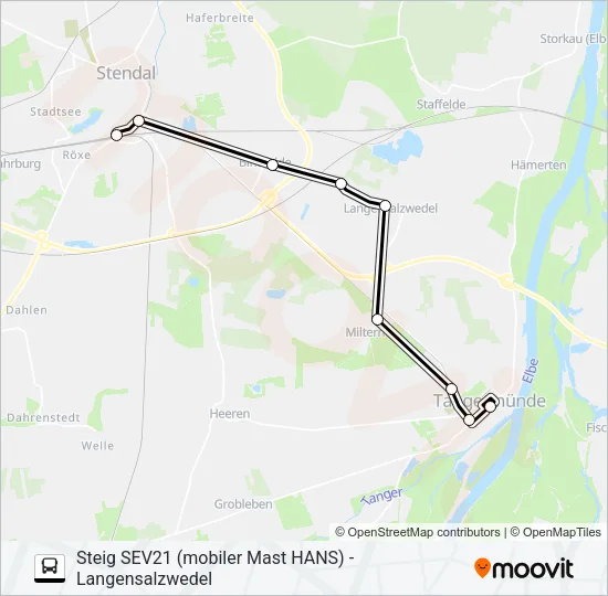 920 Bus Line Map