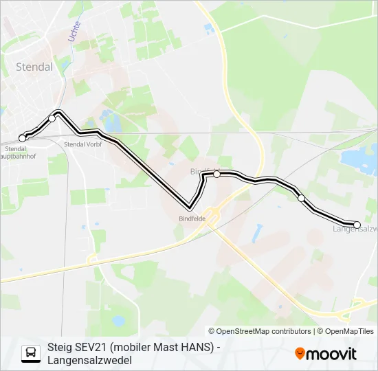 Автобус 920: карта маршрута