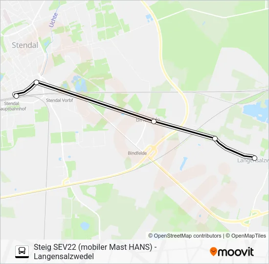 Автобус 920: карта маршрута