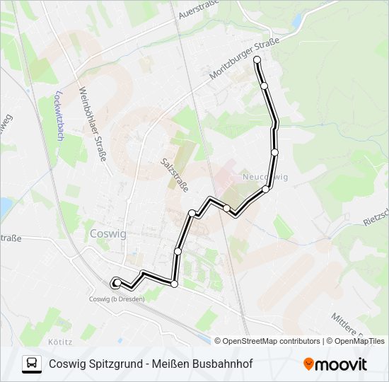 Автобус 401: карта маршрута