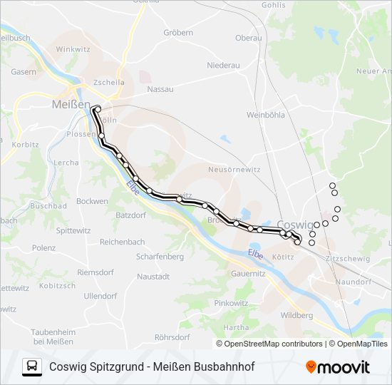 Автобус 401: карта маршрута