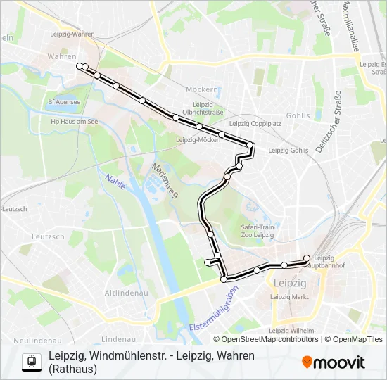 51 Light Rail Line Map