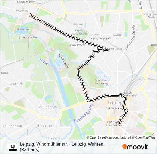 51 Light Rail Line Map