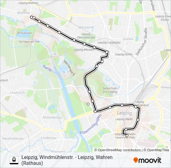 51 Light Rail Line Map