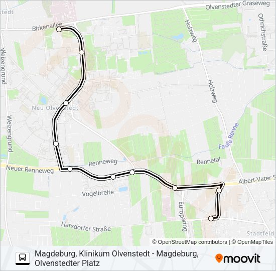 Автобус 44: карта маршрута