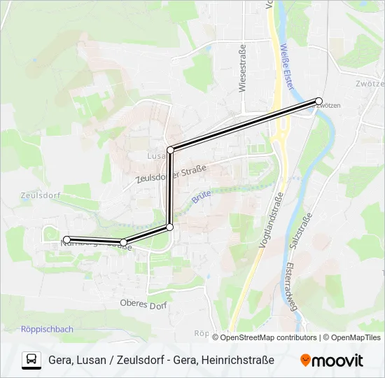 SE3 Bus Line Map