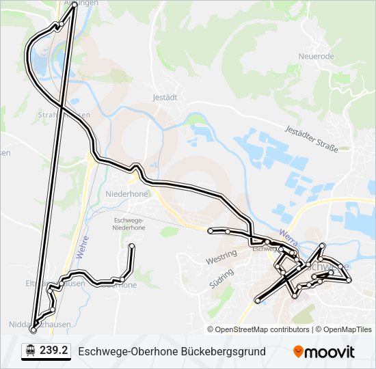 Канатная дорога 239.2: карта маршрута
