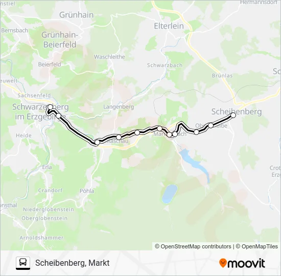 Автобус 331: карта маршрута