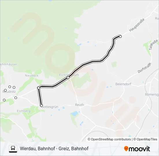 19 Bus Line Map