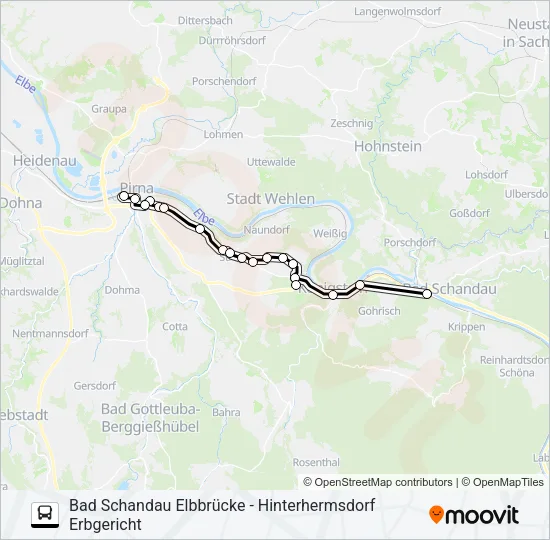 241 Bus Line Map