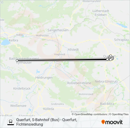 121 Bus Line Map