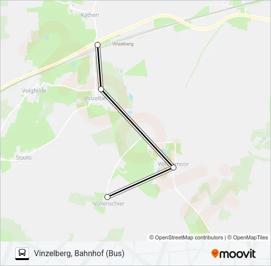 940 Bus Line Map