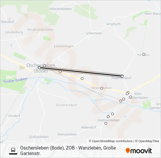 Автобус 651: карта маршрута