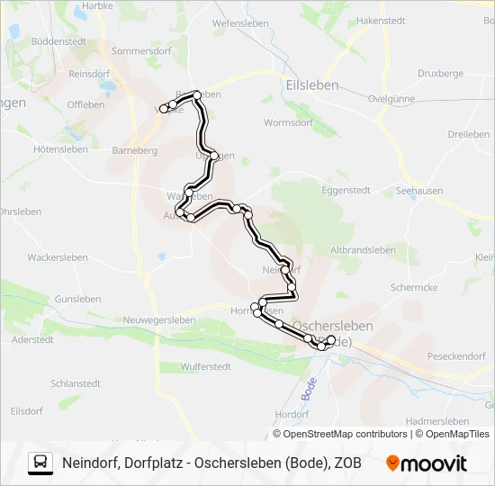 Автобус 655: карта маршрута