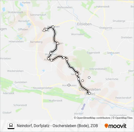 Автобус 655: карта маршрута