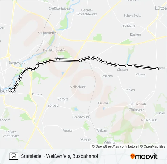 Автобус 783: карта маршрута
