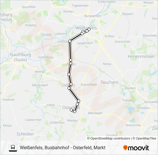 Автобус 797: карта маршрута