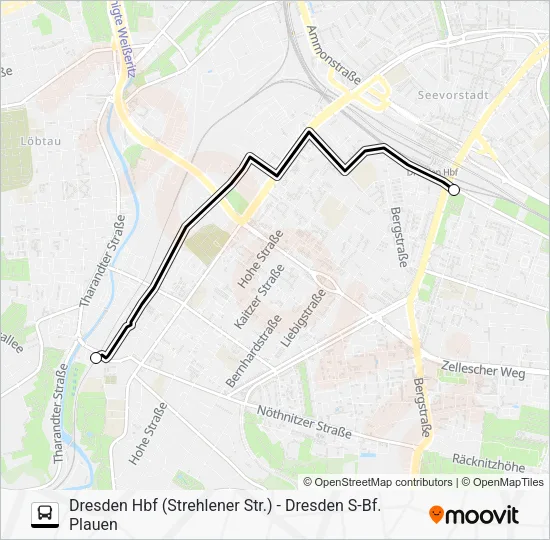 Автобус EV: карта маршрута