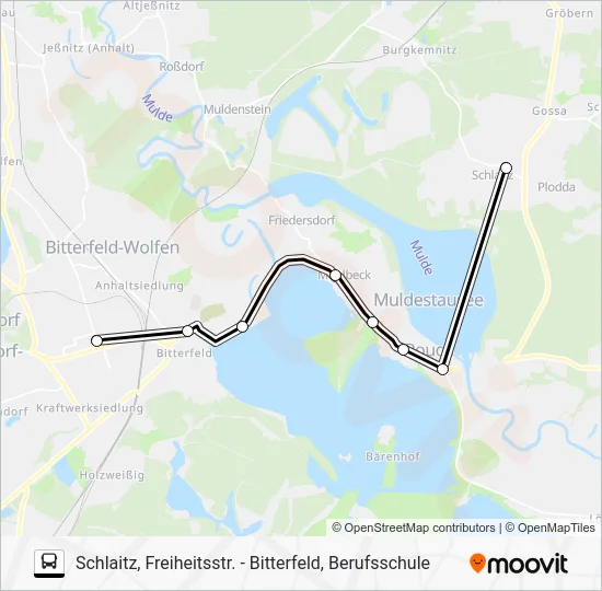 Автобус 420: карта маршрута