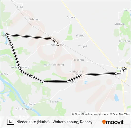 Автобус 459: карта маршрута