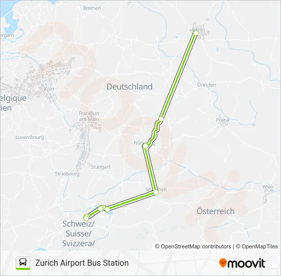 Автобус 234: карта маршрута