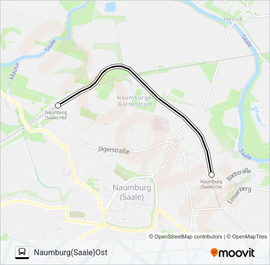 RB77 Bus Line Map