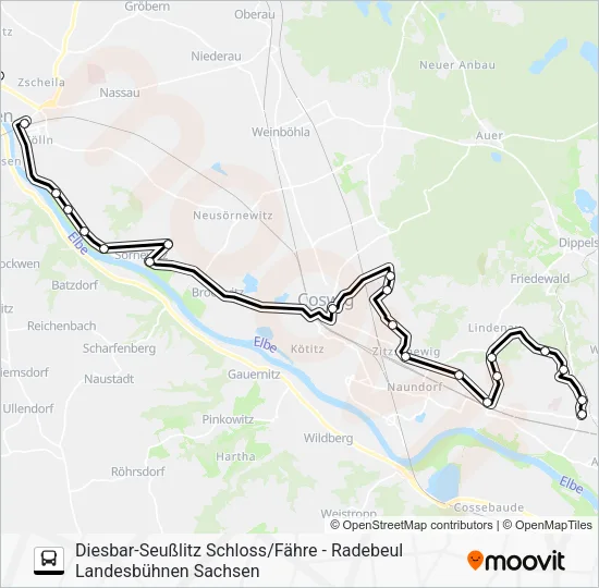 Автобус 850: карта маршрута