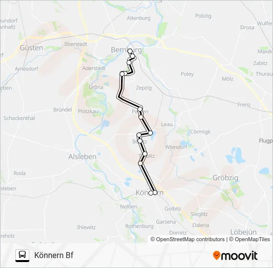 Автобус 125: карта маршрута