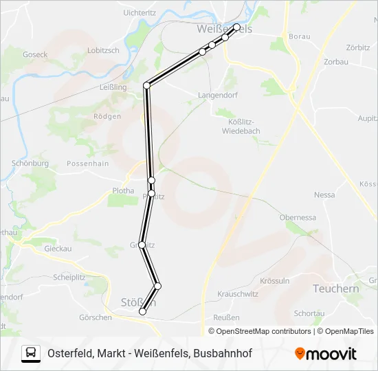 Автобус 797: карта маршрута